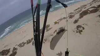 learning to paraglide ridge soaring sand dunes