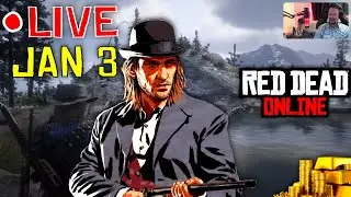 PS5 RDR2 Online Daily Challenges January 3 Live - Red Dead Online