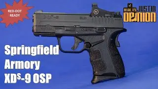 Springfield XDS-9 OSP with Crimson Trace
