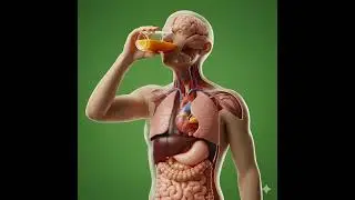&ldquo;What happens inside your body when you drink orange juice? 🍊🧠 AI visualization&rdquo;#shorts #ytshorts