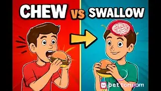 The Secret Power of Chewing 🦷🍔 | Boost Energy, Focus & Digestion!