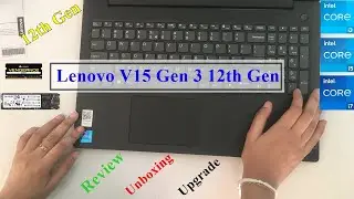 Обзор Lenovo V15 Gen 3 12-го поколения | Распаковка | Обновление | Core i5 12-го поколения