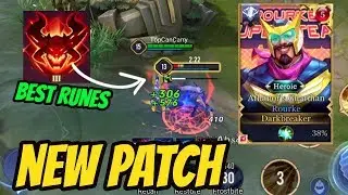 ROURKE NEW PATCH BEST RUNES ON AOV 3.0  | AoV | 傳說對決 | RoV | Li&ecirc;n Qu&acirc;n Mobile