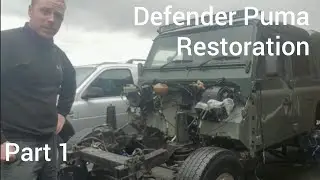 Land Rover Defender 110 Puma 2.4 TDCI Double Cab 4X4. Реставрация/ремонт. Часть 1 (Введение)