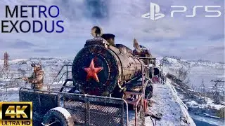 METRO EXODUS, SALVEI A ANNA NO &Uacute;LTIMO SEGUNDO! (PS5) 4K 60 FPS