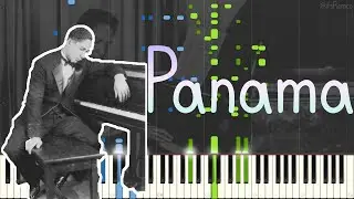 Jelly Roll Morton - Panama 1938 (New Orleans Classic Jazz Piano Synthesia) [Library of Congress]