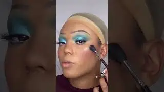 Shocking blue transformation!