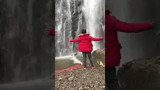 waterfall lover 🔥 hidden waterfall uttrakhand 😱#travel #shorts