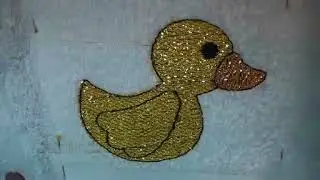 Embroidery with Mylar by Kris Rhoades