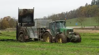 TRACTORS IN MUD - TRAKTORY V BAHNĚ  + ROZMETÁNÍ POPELA A ORBA.