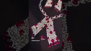 𝟒𝟒.𝟏𝟑𝐜𝐭 𝐍𝐚𝐭𝐮𝐫𝐚𝐥 𝐏𝐢𝐠𝐞𝐨𝐧 𝐁𝐥𝐨𝐨𝐝 𝐑𝐮𝐛𝐢𝐞𝐬 #rubynecklace #varinradajewelry