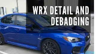 Subaru WRX Debadge & Ceramic Coating | Red Clay Detailing