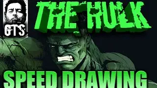 THE HULK HOW TO DRAW THE HULK SPEED DRAWING