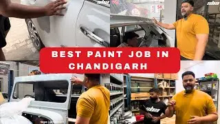 BEST CAR PAINT JOB IN CHANDIGARH | SBA Premium Motor Garage | Panchkula #sba #chandigarh #carpaint
