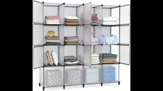 Cube storage organizer wirh wire shelves