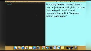 Git: Create a New Project