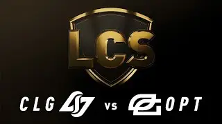 CLG vs. OPT - Week 8 Day 1 | LCS Spring Split | Counter Logic Gaming vs. OpTic Gaming (2019)