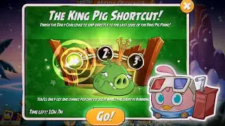 Chuck's challenge Rooms (4-5-6) + King Pig Shortcut Rewind ⏪ - Angry Birds 2 
