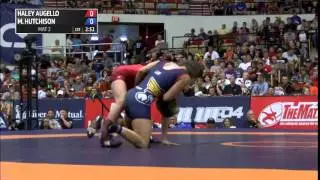53kg f, Michaela Hutchison, Titan Mercury WC vs Haley Augello, New York AC