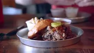 Edley's Bar-B-Que Pulled Pork Sandwich