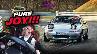 GIRL POWER! Honda Civic Type-R vs Miata vs 2025  N&uuml;rburgring Changes!!!