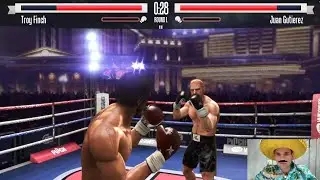 I got knocked down in this fight! #boxing #sport