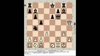 Saros 4.1.6 vs Stockfish 250702 | King's Pawn: Sicilian Bowdler Attack #chess