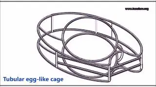 Solar PV car with tubular compartmant for passive safety