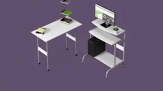 PC Table Animation #rendering3d #3dexterior #3dinterior #design #architecture #homedesign #homedecor