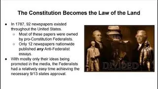 The Ratification Debates