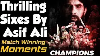 Thrilling Sixes By Asif Ali Lead Islamabad United to Win | Match Winning Moments | HBL PSL 2018|M1F1