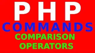 Comparison Operators in PHP