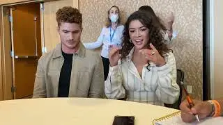 SDCC 2022: Disney+ National Treasure - Jake Austin Walker and Lisette Alexis