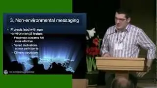Conall Bolger: The Climate Challenge Fund - Lessons Learned from Environmental Projects in Scotland