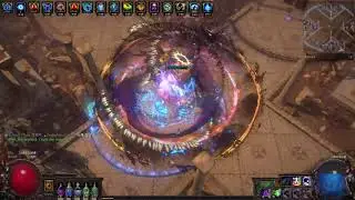 [POE 3.14] T8 Drox, The Warload VS Pathfinder bane/Vaal Blight -No Commentary