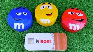 Satisfying | How I Made All Bead Using 4 Color Magic Box from ASMR Slime Kinder MnM's Relax Sound