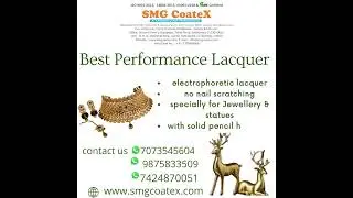 BEST LACQUER FOR JEWELLERY & STATUE
