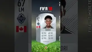 Davies FIFA Evolution FIFA 18 - FIFA 23 #shorts