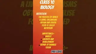 class 10 biology notes Life process part 2