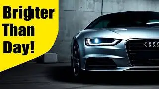 Улучшите качество ночного вождения Audi A4 с помощью потрясающих ксеноновых фар HID!
