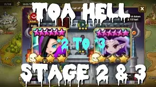 Summoners War : TOA HELL ( Giana & Craka ) from *2 to *3 ( April-May 2022)