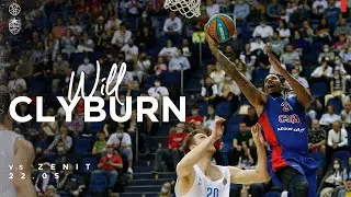 Will Clyburn vs Zenit - 24 PTS, 5/7 3-PTS, 28 EFF | Semifinal Game 3, May 22 2021