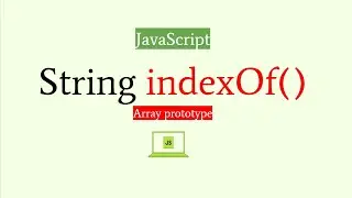 JavaScript tutorial indexof method || indexOf Method in JavaScript