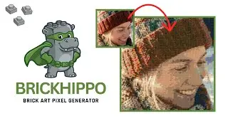 Brick Hippo: The Ultimate Brick Pixel Art & Mosaic Generator