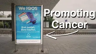 Public ads that promote bad habits