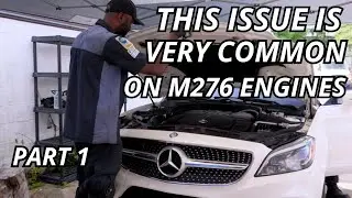 Mercedes CLS 400 : Engine Makes a Loud Rattling Noise When First Started - Low Power & Code P0016
