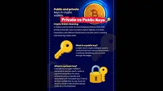 The Two Keys That Control Your Crypto Wallet #CryptoEducation #BlockchainBasics#CryptoWallet#Bitcoin