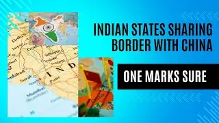 Indian states sharing a border with china 🇨🇳