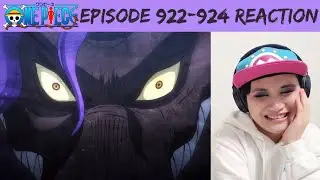 ONE PIECE ANIME EP 922 923 924 COMMENTARY REACTION