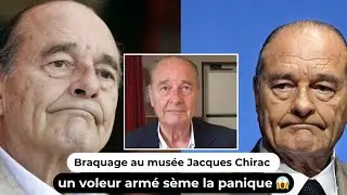 Braquage au mus&eacute;e Jacques Chirac : un voleur arm&eacute; s&egrave;me la panique 😱
